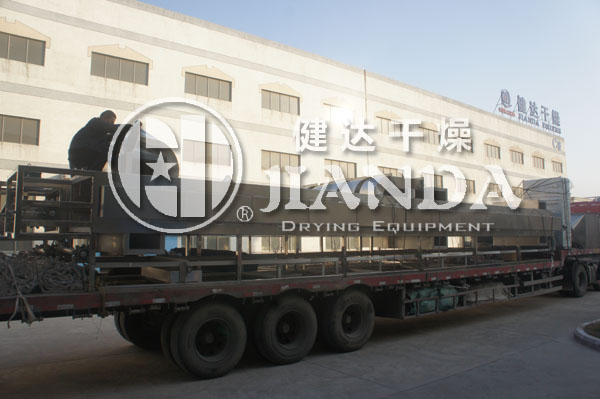 远红外带式烘干炉发货