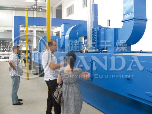 DWP系列喷射气流带式干燥机